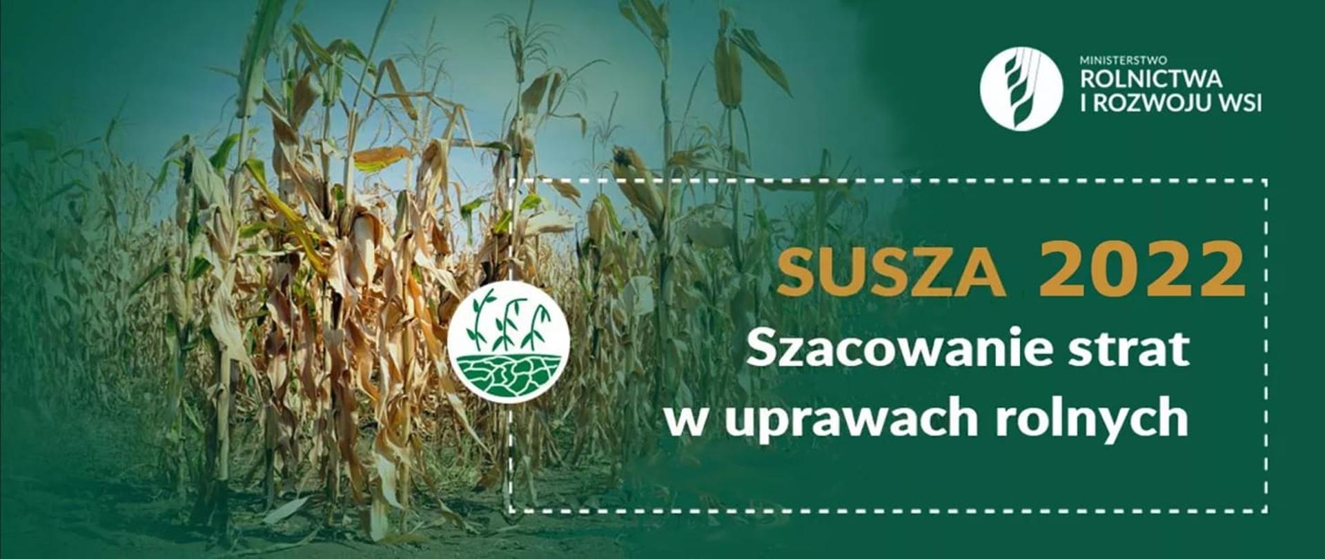 Susza 2022 Szacowanie start w uprawach rolnych