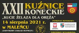 Plakat Kuźnice Koneckie 2021