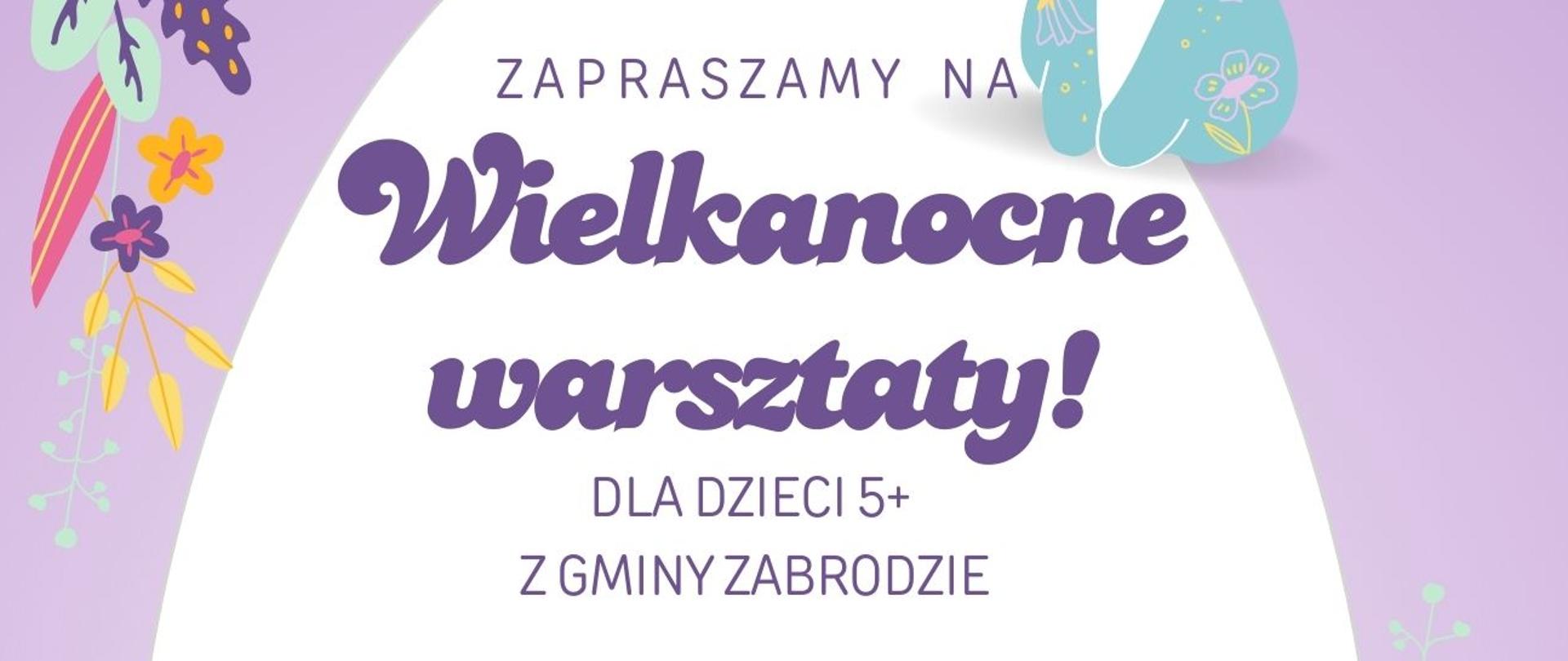 Wielkanocne Warsztaty dla dzieci