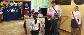Ślubowanie pierwszoklasistów w Szkole Podstawowej w Chojewie