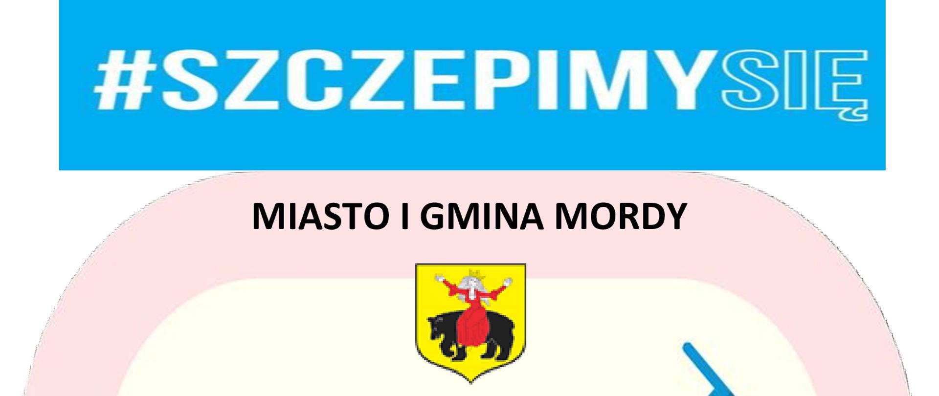 Miasto i Gmina Mordy zachęca do udziału w akcji szczepień przeciwko Covid-19.