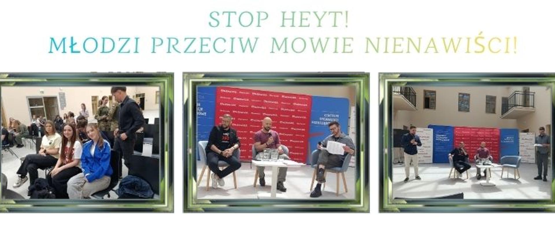 STOP HEYT!
Młodzi przeciw mowie nienawiści!