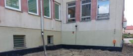 Remontowany budynek MOPS w Chodzieży 