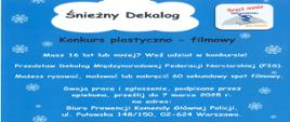 Śnieżny Dekalog - Konkurs plastyczno - filmowy