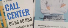 Ulotka BCO z numerem call center