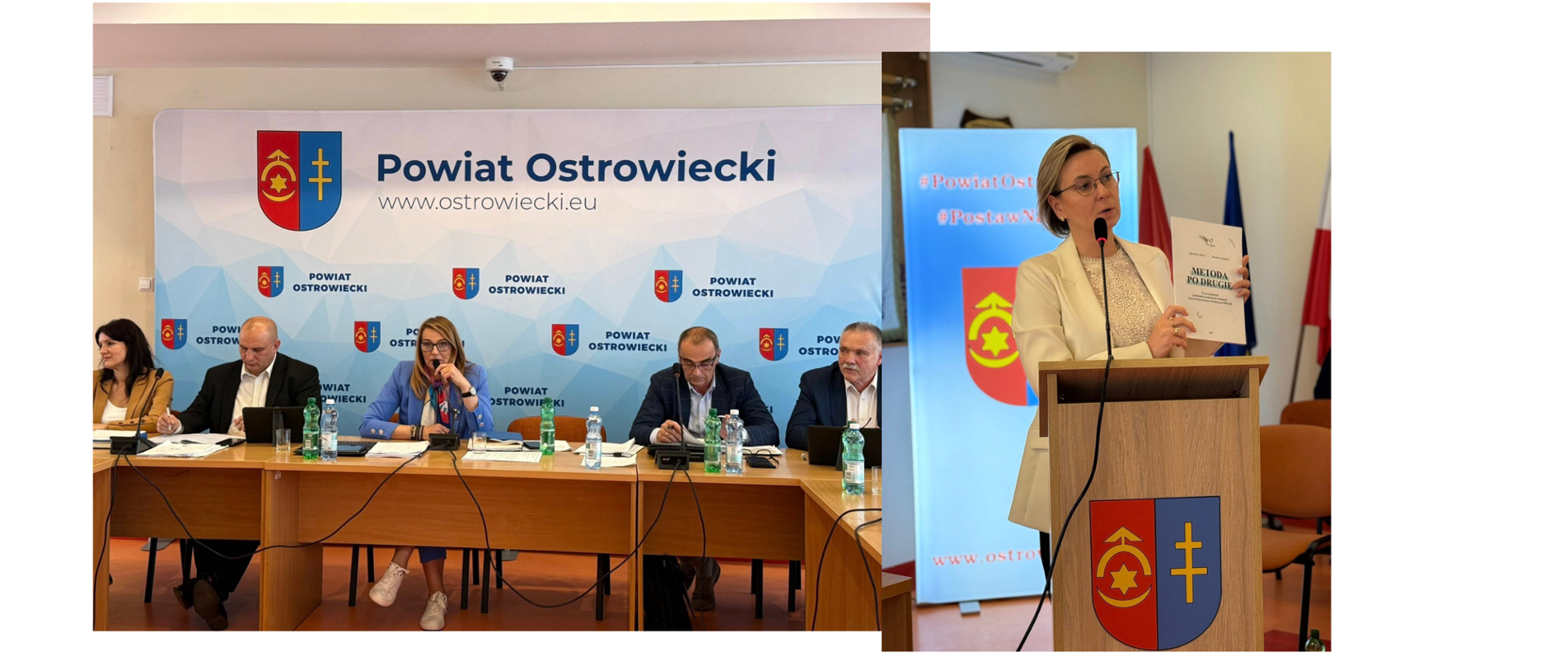 Sesja Rady Powiatu Ostrowieckiego – ważne decyzje, nowe inicjatywy i wyjątkowy gość