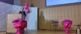 Reprezentacja szkoły podczas konferencji