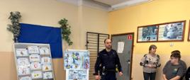 Bezpieczne ferie-spotkanie z policjantem