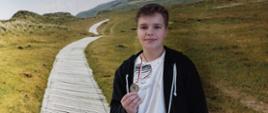 Igor Hałuja drugi w Wielkopolsce podczas Indywidualnych Mistrzostw Wielkopolski Szkół w Szachach.