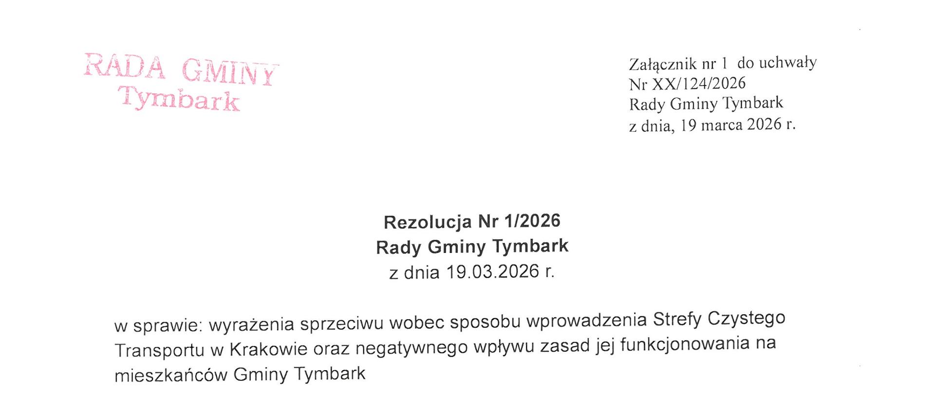 Rezolucja 