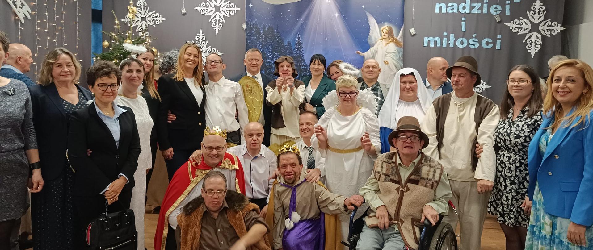 Pełne blasku jasełka WTZ "Razem"