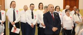 Patriotyczna uroczystość w Domu Pomocy Społecznej „Cichy Zakątek” w Końskich