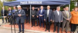 Otwarcie drogi Kudrycze - Wojszki - głos zabiera wojewoda