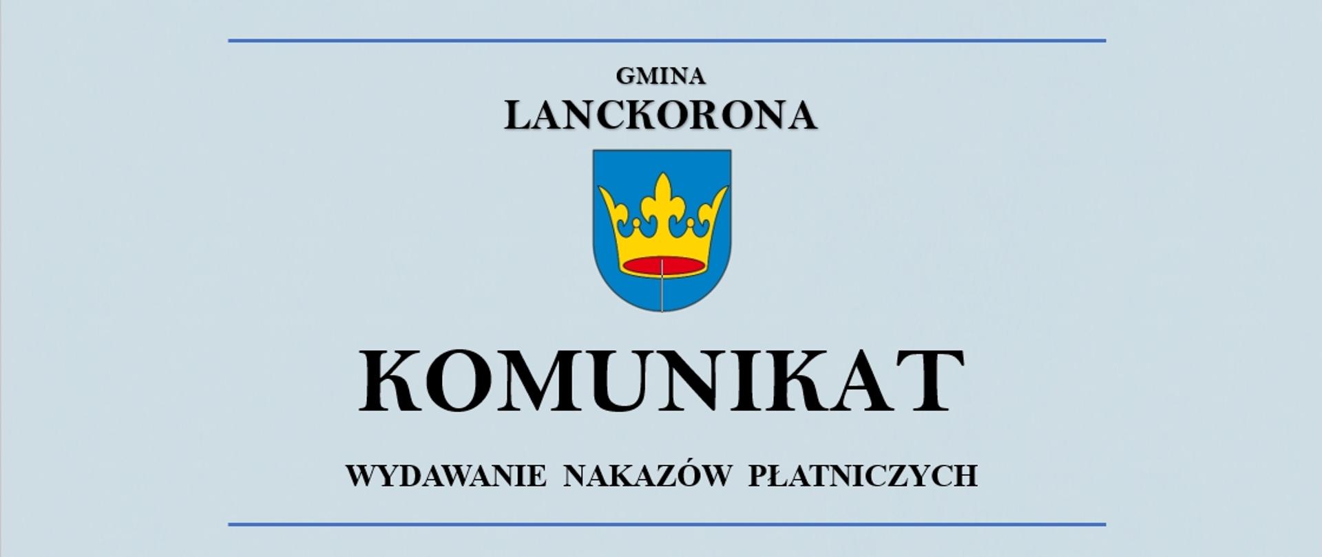Wydawanie nakazów płatniczych