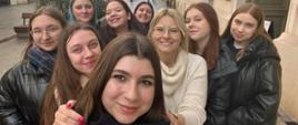 Selfie na krakowskiej starówce