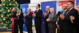Przedstawiciele Powiatu Dąbrowskiego na Opłatku Subregionu Tarnowskiego
