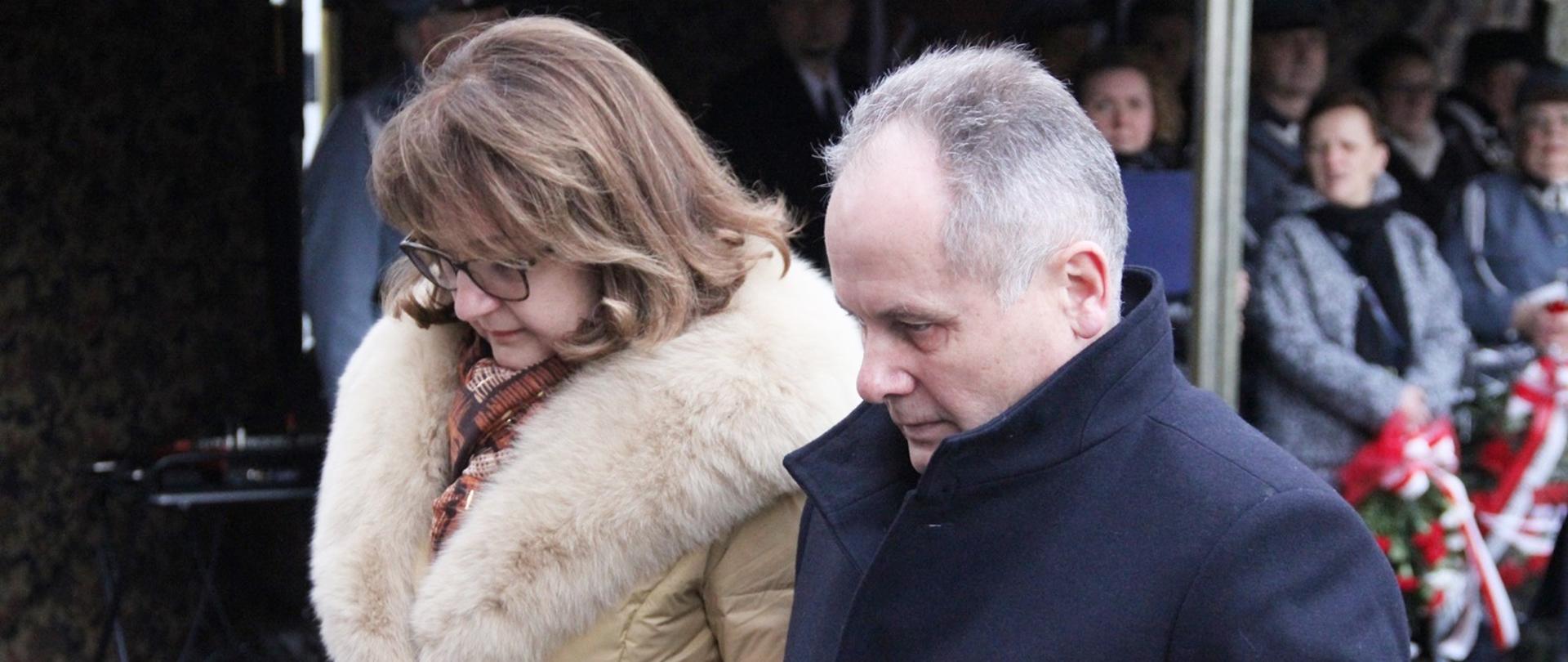 Odsłonięcie tablicy ku czci żołnierzy AK w Dziadowej Kłodzie