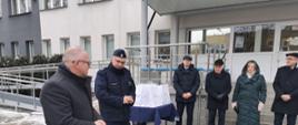 Przemawia Starosta Hajnowski Andrzej Skiepko