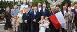 na zdjęciu uczestnicy obchodów 81. rocznicy wybuchu Powstania Warszawskiego w Zambrowie