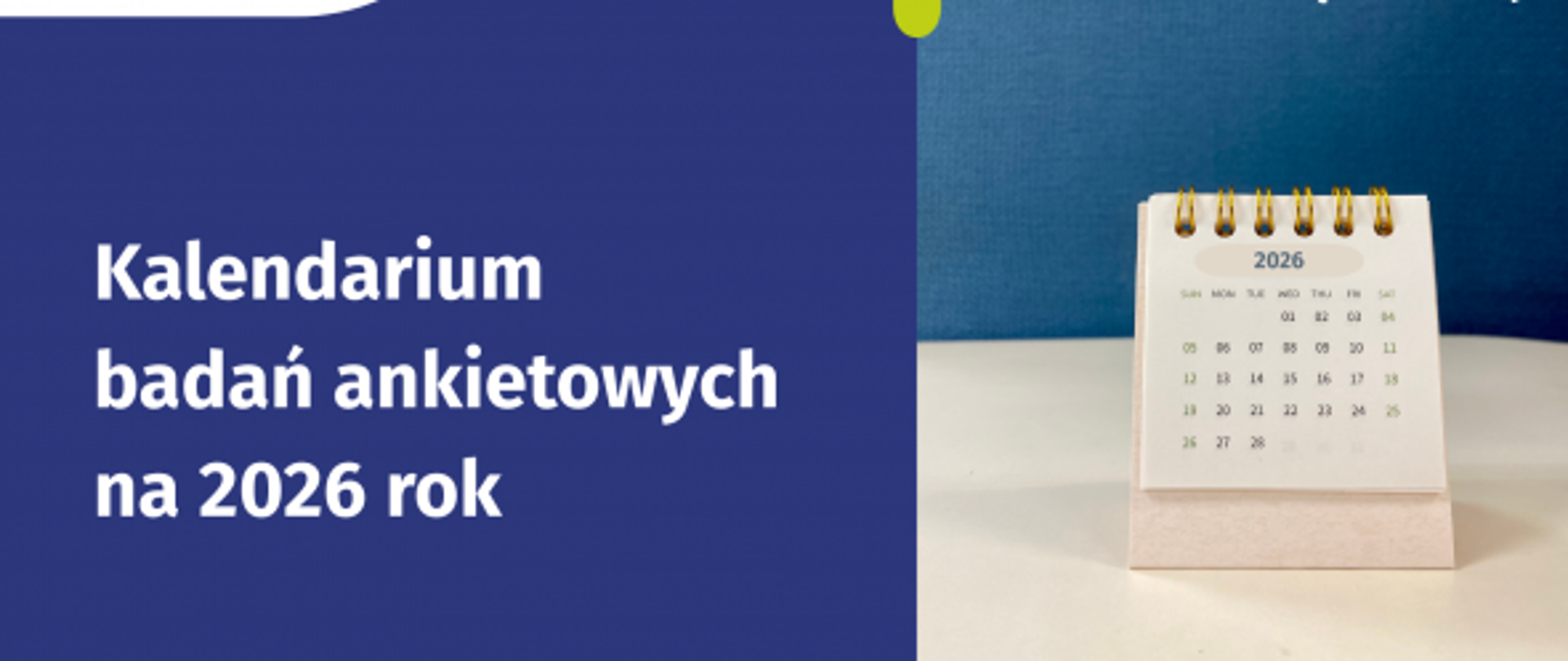 kalendarium badań