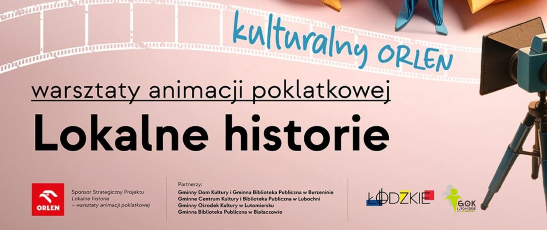 plakat informujący o warsztatach 