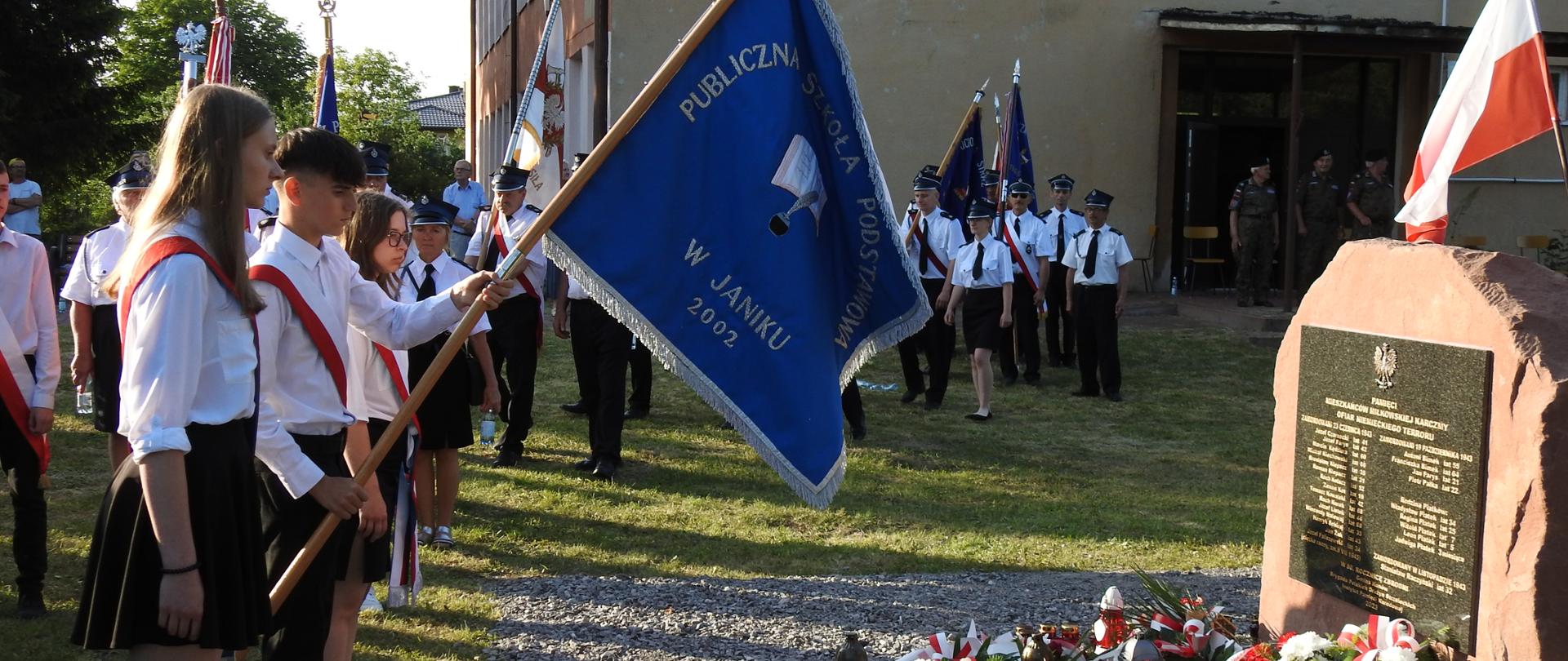 W Miłkowskiej Karczmie odsłonięto pomnik ofiar niemieckiej zbrodni