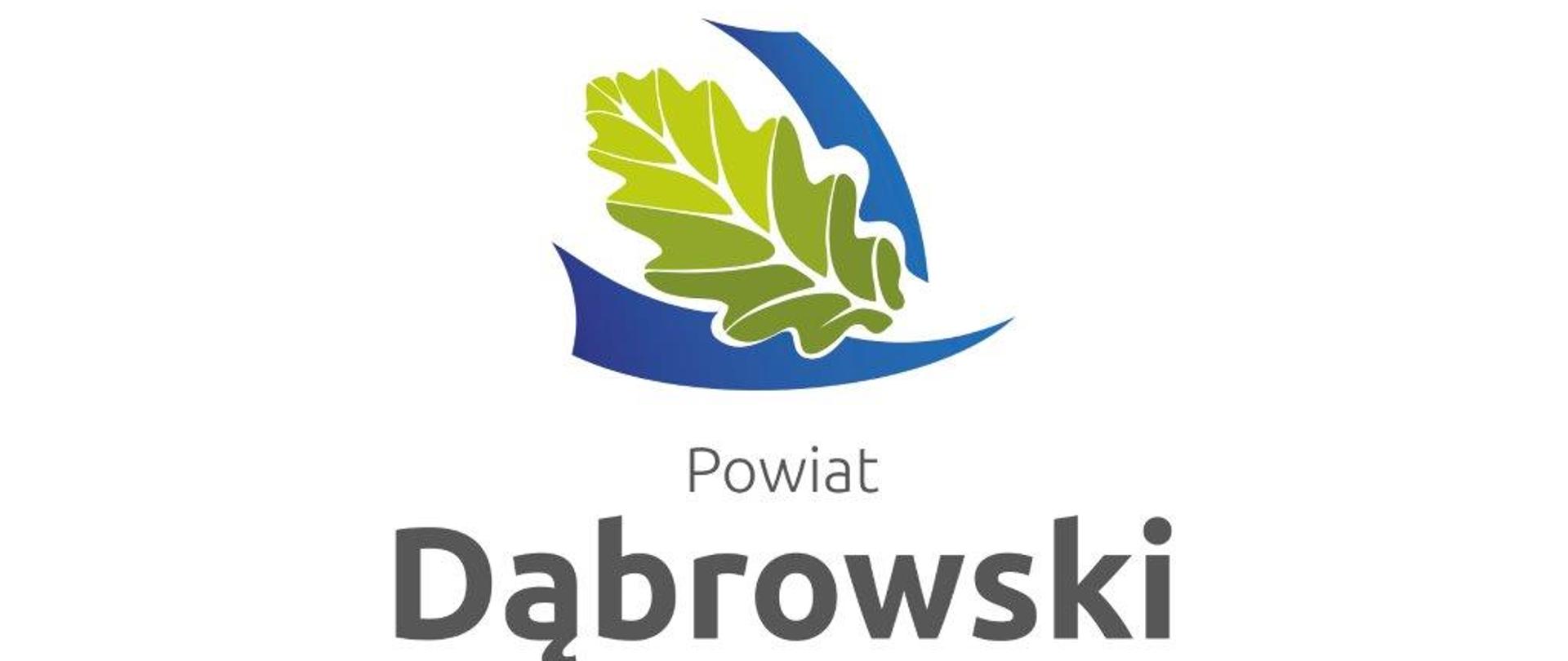 Logo powiatu dąbrowskiego 