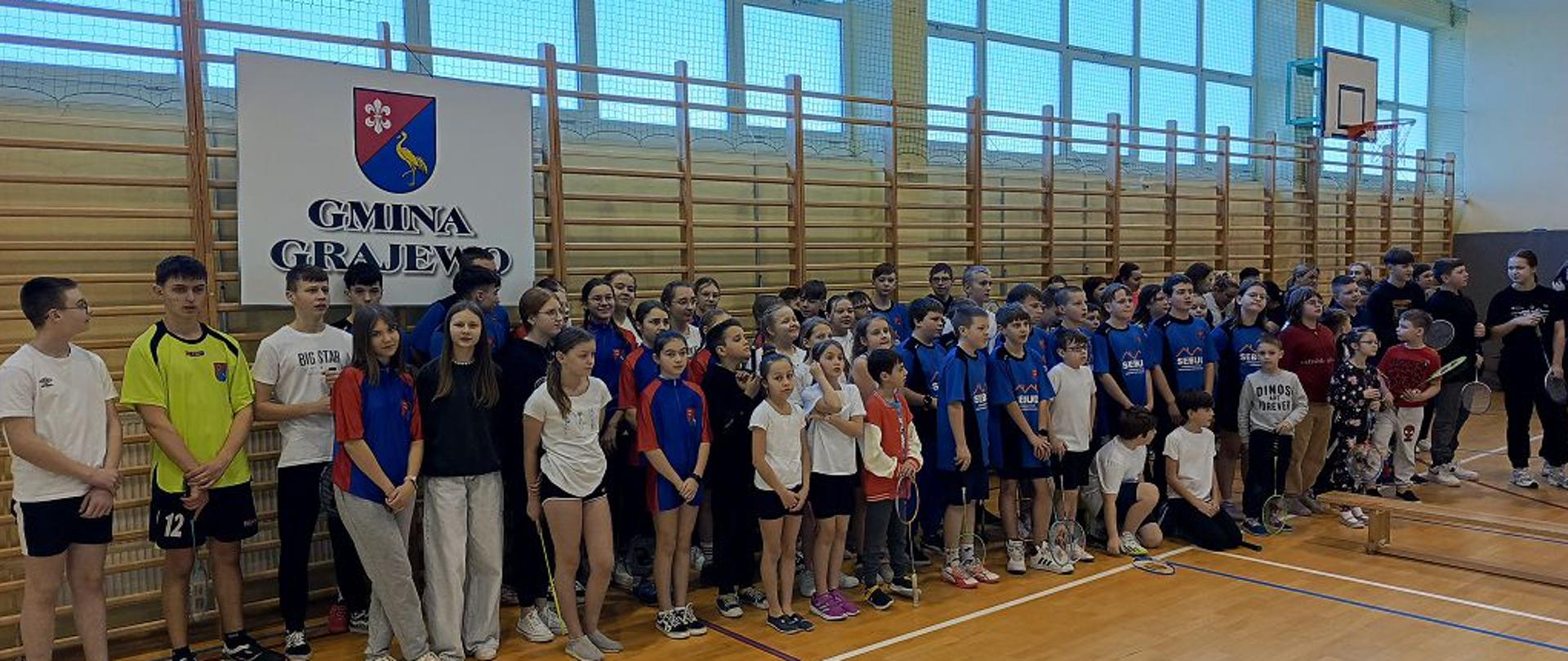 Mistrzostwa Gminy Grajewo w Badmintonie