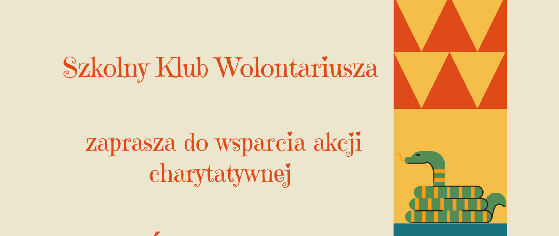 Szkolny Klub Wolontariusza zaprasza do wsparcia akcji charytatywnej Wyślij Pączka do Afryki