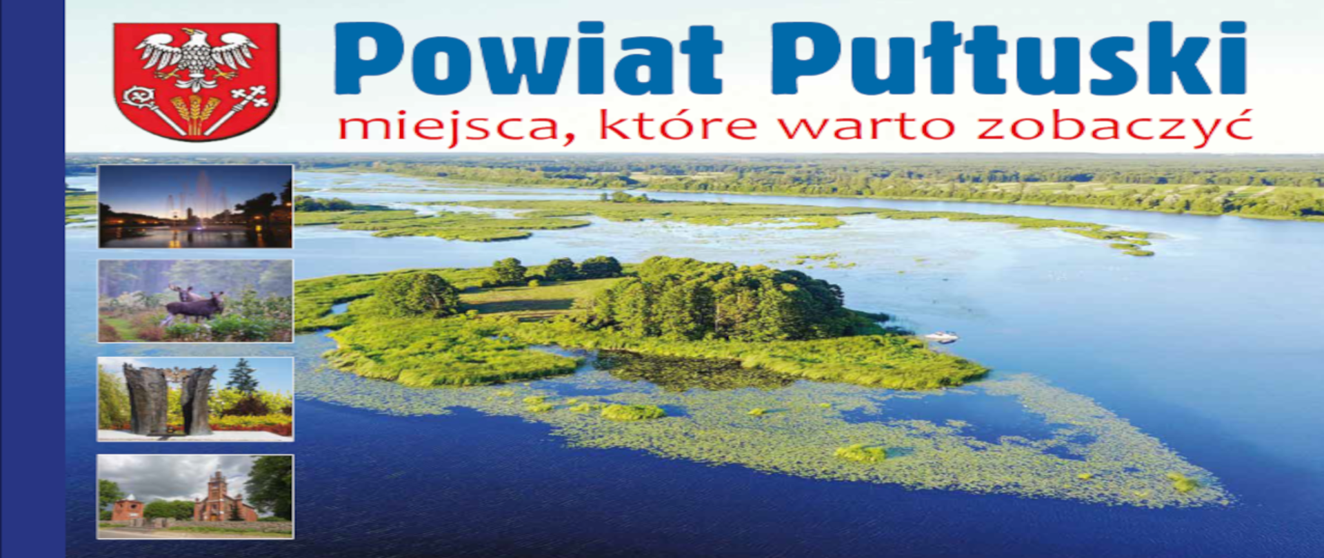 Okładka publikacji "Powiat Pułtuski miejsca, które warto zobaczyć"