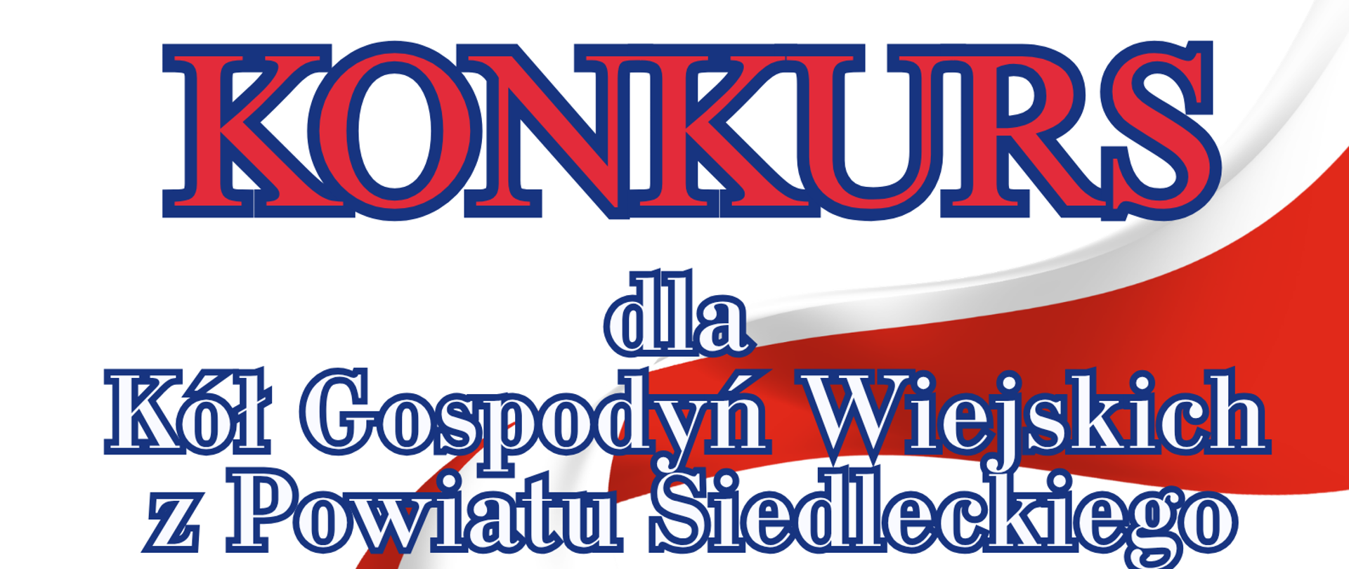 Konkurs dla Kół Gospodyń Wiejskich