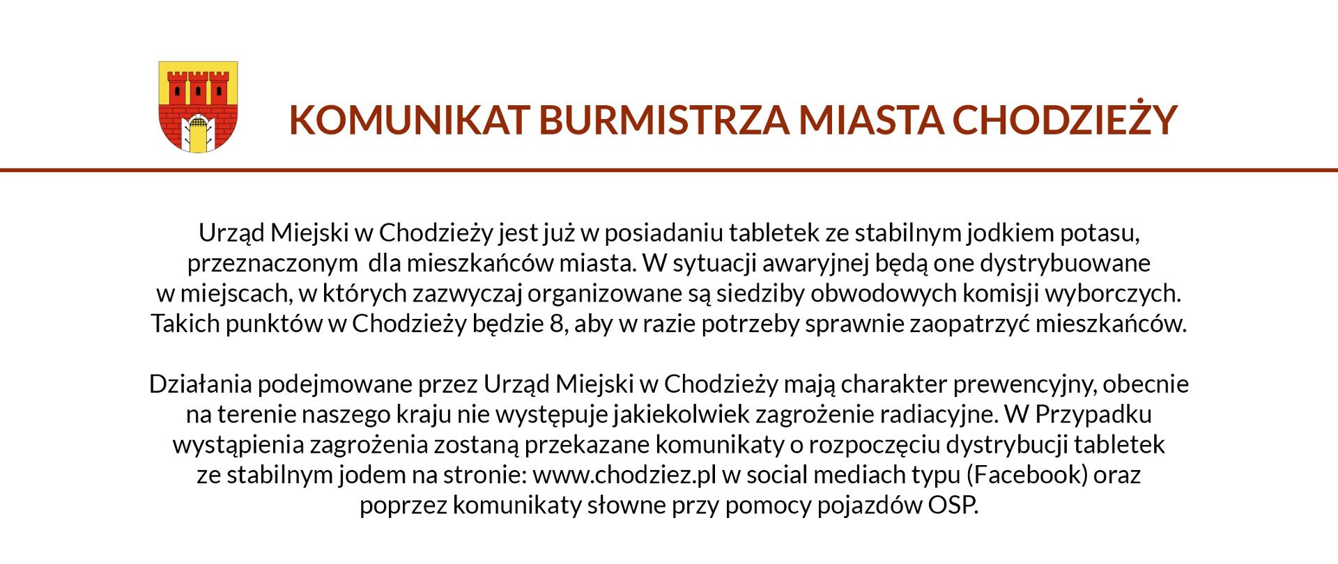 Komunikat nt. jodku potasu 