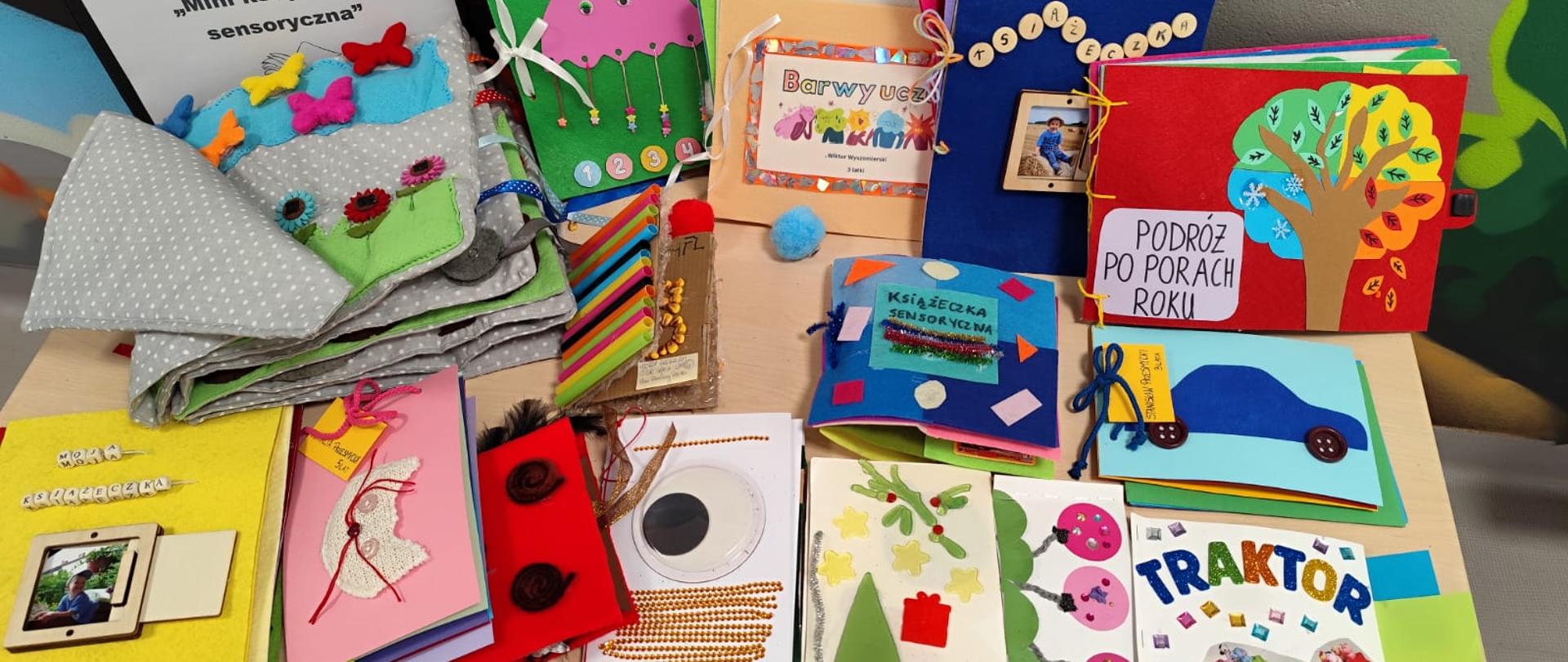 Rozstrzygnięcie konkursu "Mini książeczka sensoryczna"