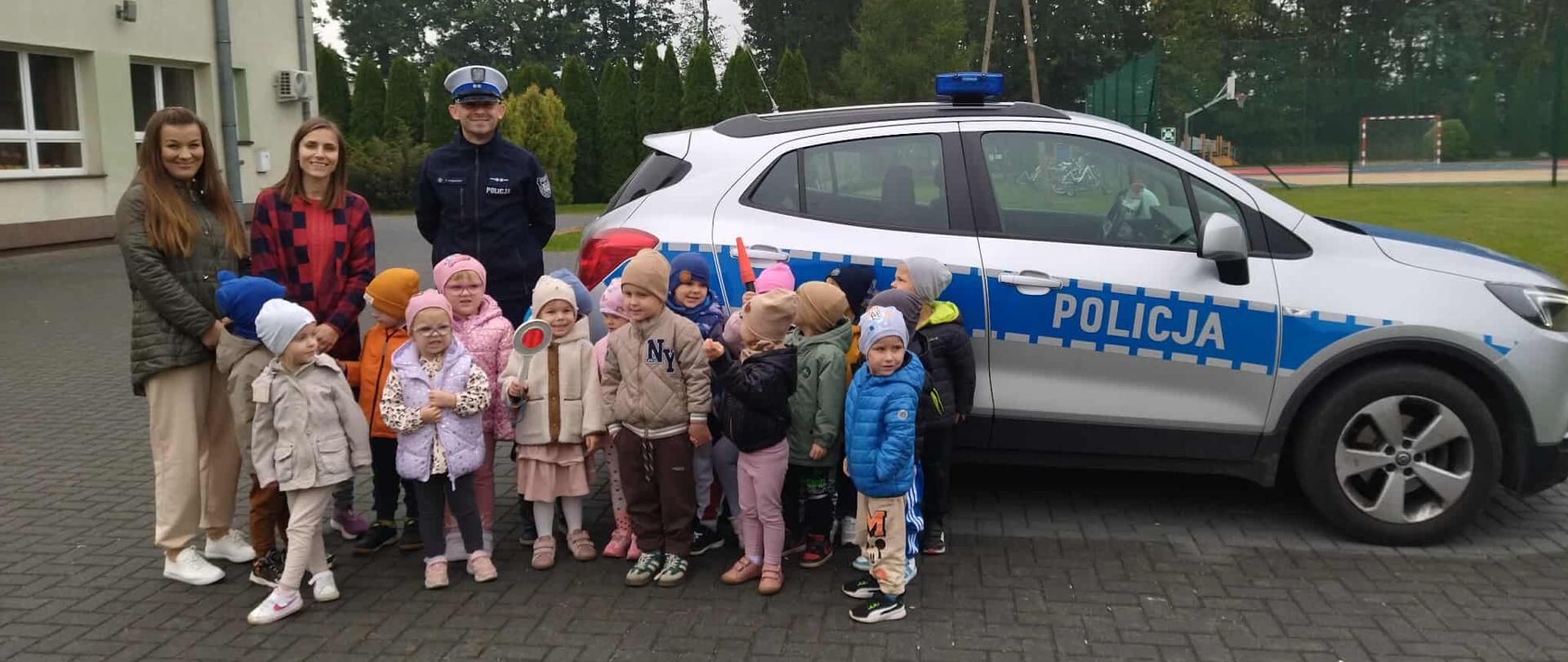 Spotkanie edukacyjno - profilaktyczne z policjantem