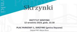 tekst opisujący temat spotkania 12 września 2023 r. godz. 10.30 w lokalizacji Plac Parkowy 1, Skrzynki (gmina Stęszew) - Prowincja wielkopolska w europejskiej przestrzeni kulturowej. Rezydencje obronne