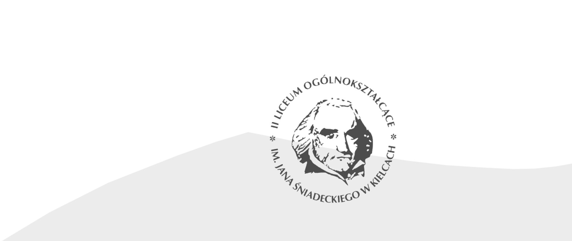 Baner II Liceum Ogólnokształcące im. J. Śniadeckiego w Kielcach