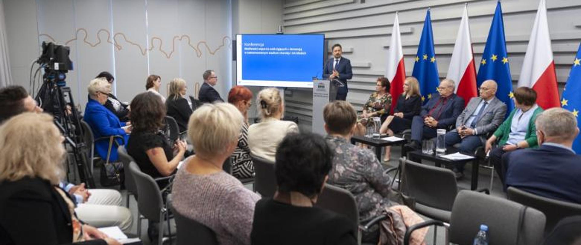Uczestnicy na konferencji