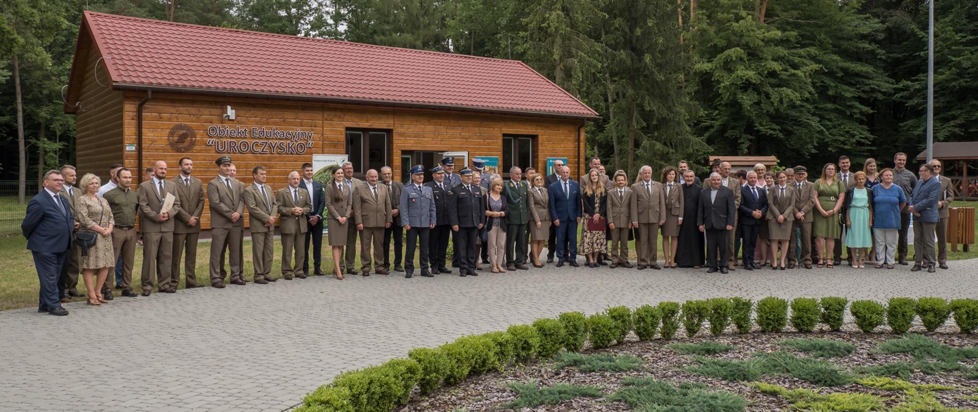 Oficjalne otwarcie obiektu edukacyjnego Nadleśnictwa Kraśnik - "Uroczysko"
