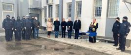Uroczyste przekazanie dwóch nieoznakowanych radiowozów służbowych dla KPP Końskie