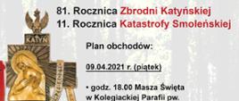 Obchody 81. Rocznicy Zbrodni Katyńskiej i 11. Rocznicy Katastrofy Smoleńskiej