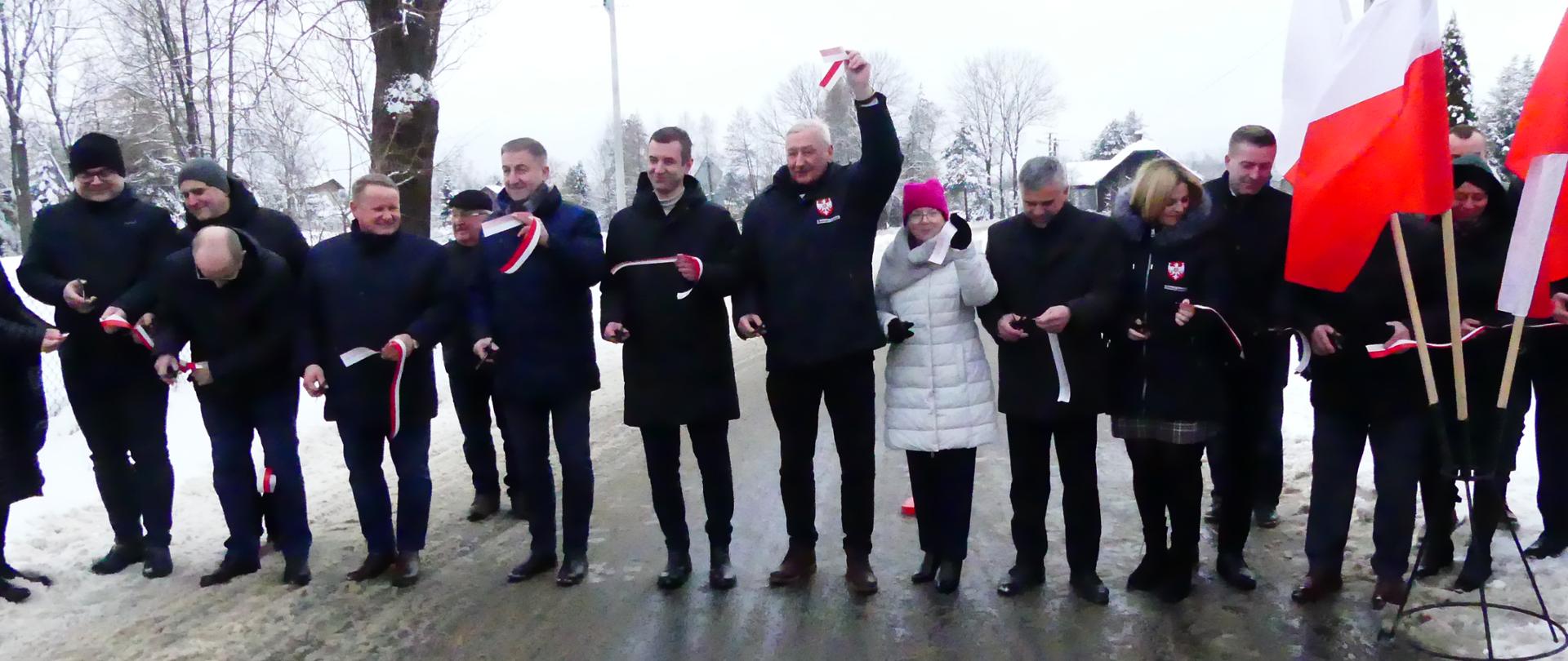 Otwarcie drogi w Harklowej