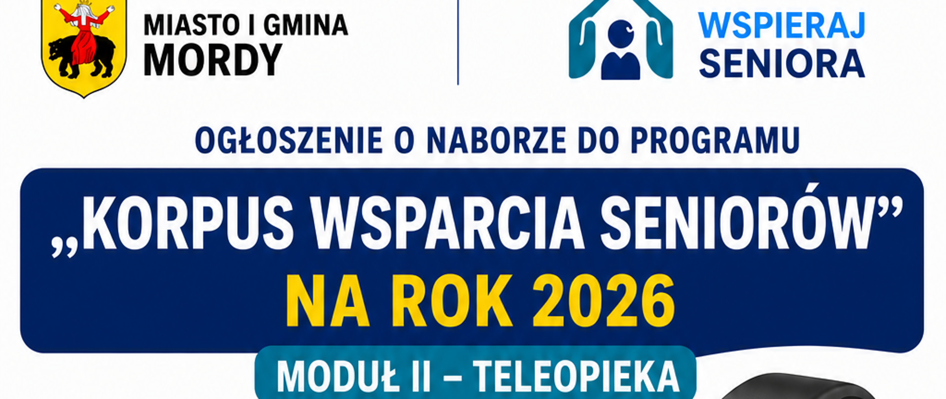 Korpus Wsparcia Seniorów - edycja 2026