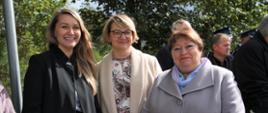 Otwarcie drogi Kudrycze - Wojszki - gromadzenie się gości