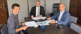 Podpisanie umowy z programu "Błękitno-zielone inicjatywy dla Wielkopolski"