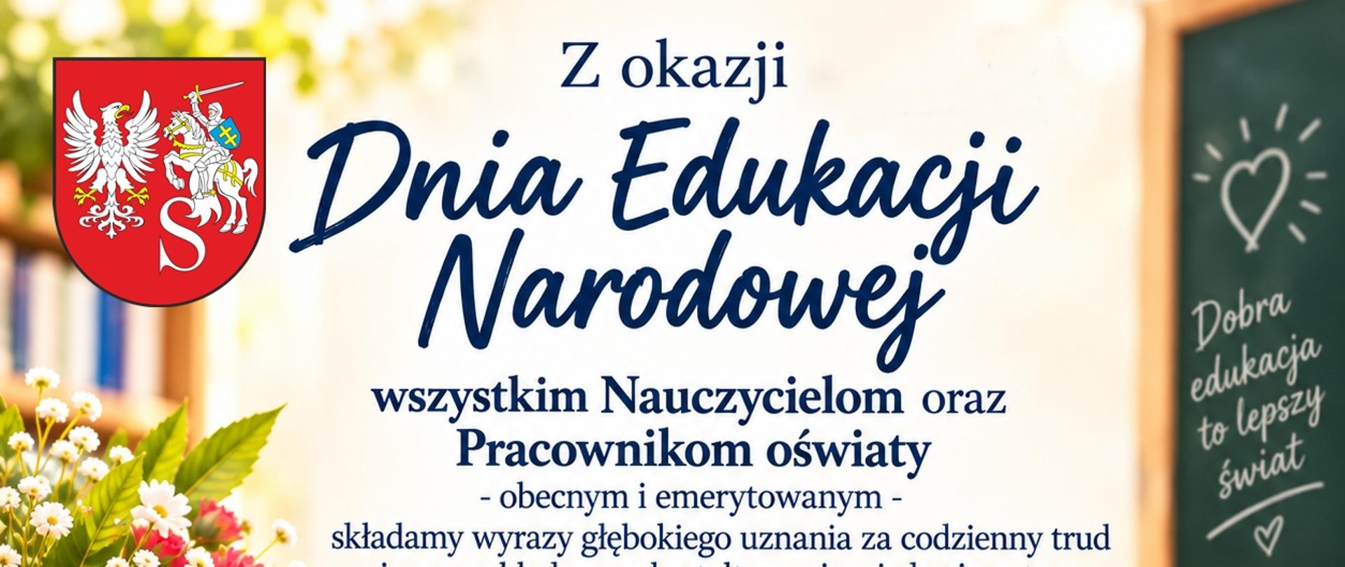 życzenia z okazji Dnia Edukacji Narodowej