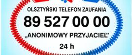 Telefon Zaufania - Anonimowy Przyjaciel numer 89 527 00 00