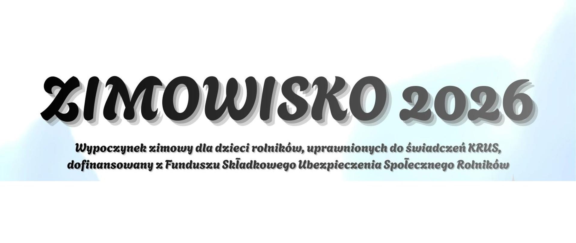 Panorama zimowisko