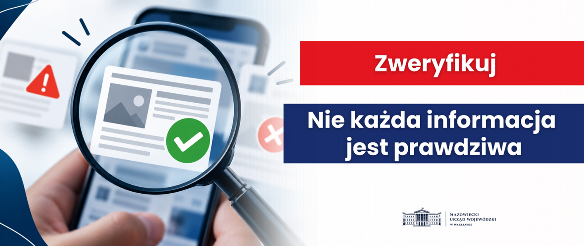 Weryfikuj informacje i korzystaj z wiarygodnych źródeł