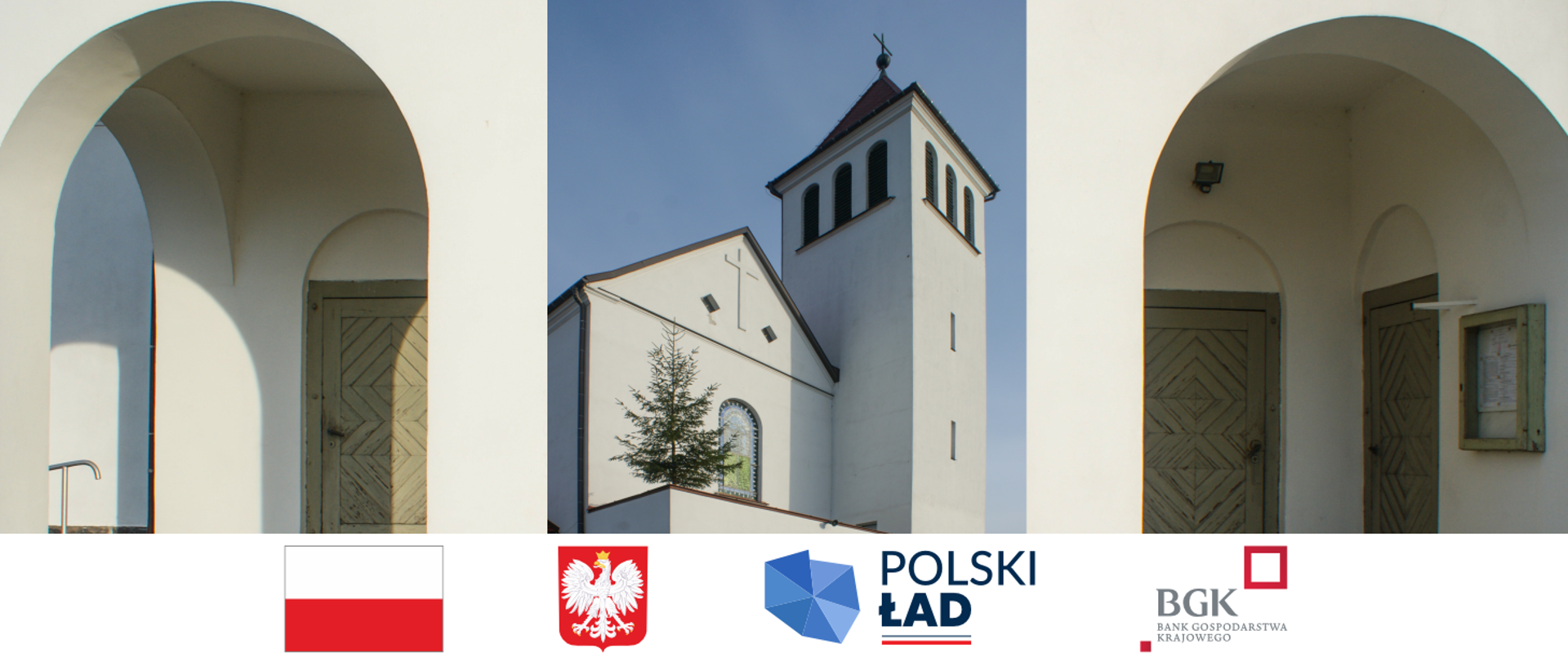 Renowacja wejścia do kościoła pw. Św. Antoniego Padewskiego w Tereszewie