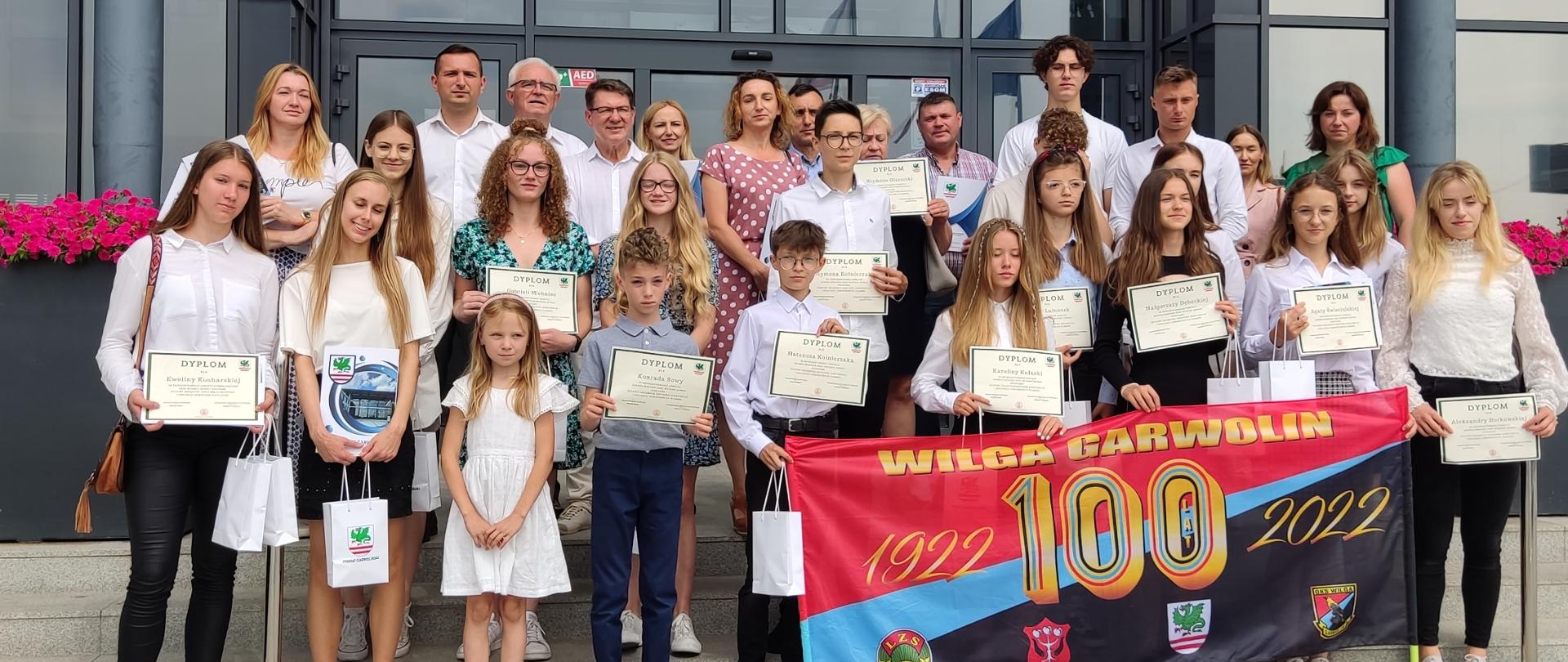 Uroczystość wręczenia stypendiów i nagród sportowych przyznanych przez Zarząd Powiatu Garwolińskiego